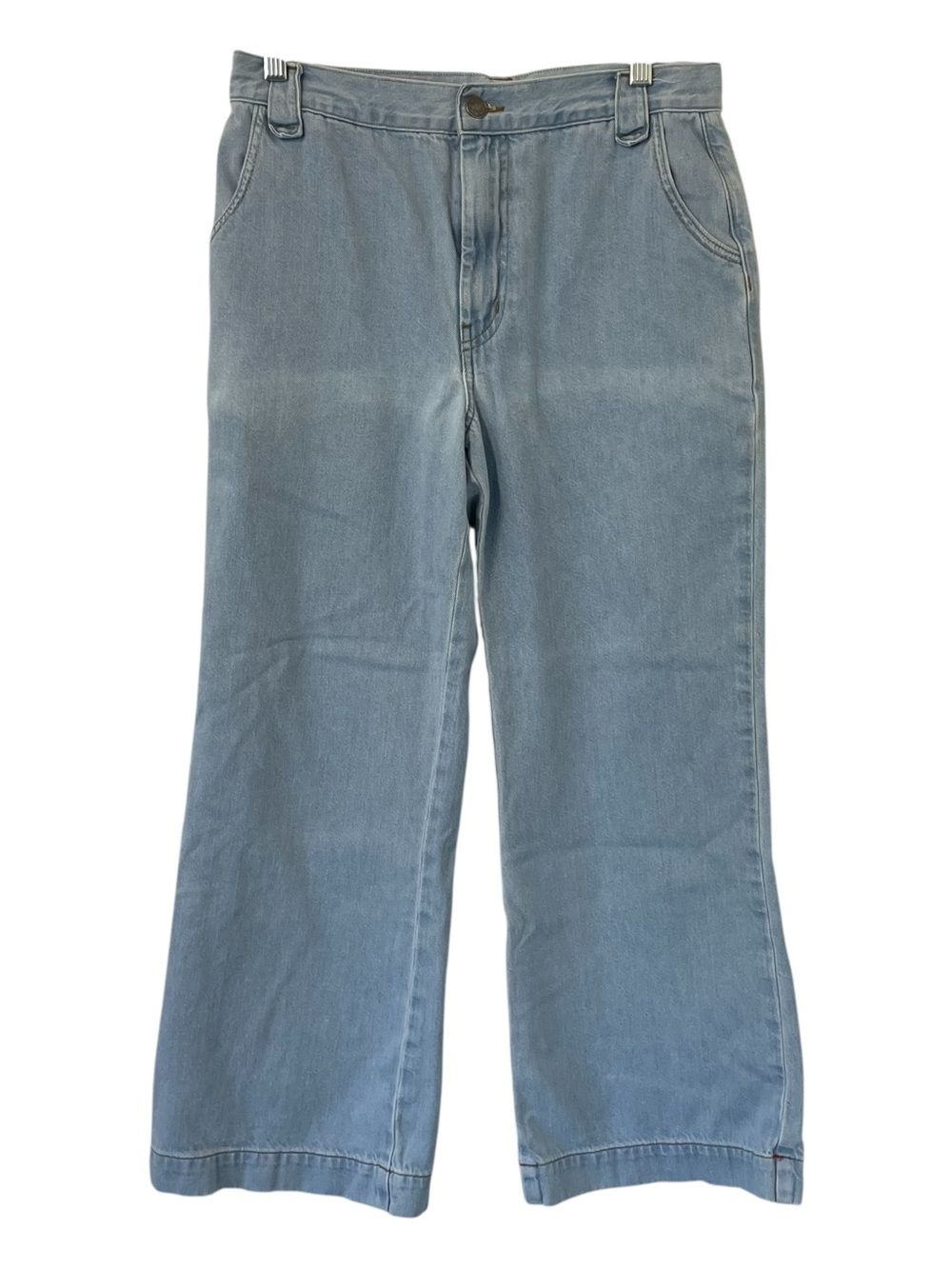 XiRENA Light Blue Cropped Wide-Leg Jeans